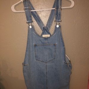 Forever 21 jean overall dress!
